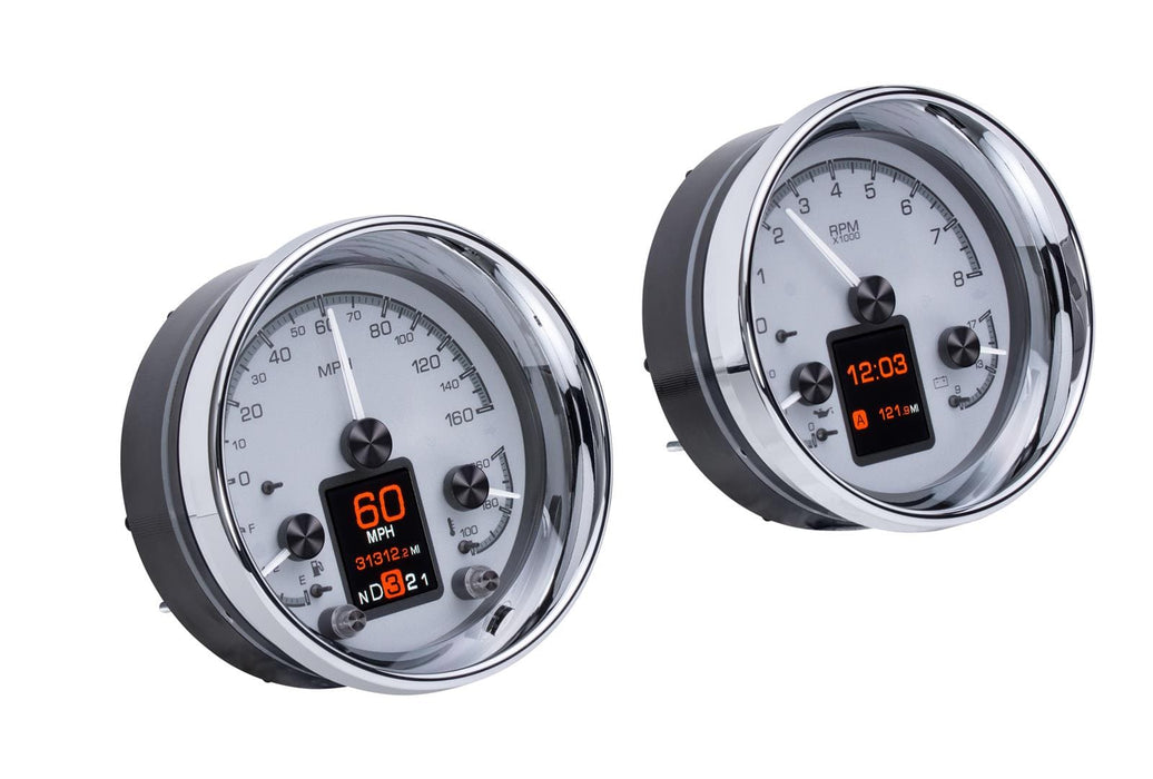 Dakota Digital Dakota Digital HDX Series Universal Round Analog Gauge Kits HDX-2014-S Autofit