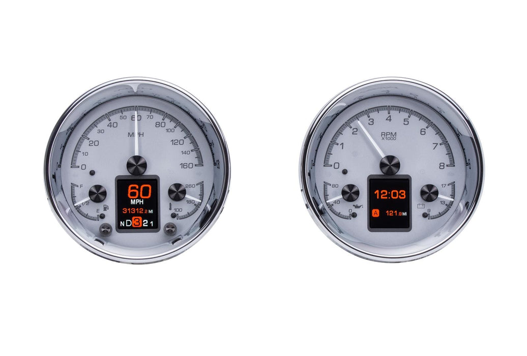 Dakota Digital Dakota Digital HDX Series Universal Round Analog Gauge Kits HDX-2014-S Autofit