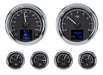 Dakota Digital Dakota Digital HDX Series Universal Round Analog Gauge Kits HDX-2024-K Autofit