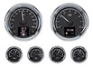 Dakota Digital Dakota Digital HDX Series Universal Round Analog Gauge Kits HDX-2024-K Autofit