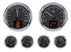 Dakota Digital Dakota Digital HDX Series Universal Round Analog Gauge Kits HDX-2024-K Autofit