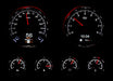Dakota Digital Dakota Digital HDX Series Universal Round Analog Gauge Kits HDX-2024-K Autofit