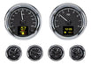 Dakota Digital Dakota Digital HDX Series Universal Round Analog Gauge Kits HDX-2024-K Autofit