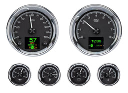 Dakota Digital Dakota Digital HDX Series Universal Round Analog Gauge Kits HDX-2024-K Autofit