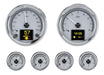 Dakota Digital Dakota Digital HDX Series Universal Round Analog Gauge Kits HDX-2024-S Autofit