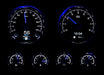 Dakota Digital Dakota Digital HDX Series Universal Round Analog Gauge Kits HDX-2024-S Autofit