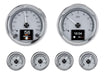 Dakota Digital Dakota Digital HDX Series Universal Round Analog Gauge Kits HDX-2024-S Autofit