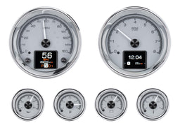 Dakota Digital Dakota Digital HDX Series Universal Round Analog Gauge Kits HDX-2024-S Autofit