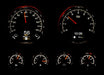 Dakota Digital Dakota Digital HDX Series Universal Round Analog Gauge Kits HDX-2024-S Autofit