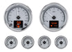 Dakota Digital Dakota Digital HDX Series Universal Round Analog Gauge Kits HDX-2024-S Autofit