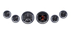 Dakota Digital Dakota Digital HDX Series Universal Round Analog Gauge Kits HDX-2060-K Autofit