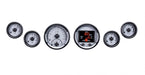 Dakota Digital Dakota Digital HDX Series Universal Round Analog Gauge Kits HDX-2060-S Autofit
