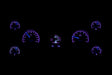 Dakota Digital Dakota Digital HDX Series Universal Round Analog Gauge Kits HDX-2070-K Autofit