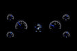 Dakota Digital Dakota Digital HDX Series Universal Round Analog Gauge Kits HDX-2070-S Autofit