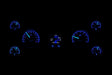 Dakota Digital Dakota Digital HDX Series Universal Round Analog Gauge Kits HDX-2070-S Autofit