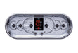 Dakota Digital Dakota Digital HDX Series Universal Rounded Rectangle Analog Gauge Kits HDX-2018-S Autofit