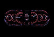 Dakota Digital Dakota Digital HDX Series Universal Rounded Rectangle Analog Gauge Kits HDX-2018-S Autofit
