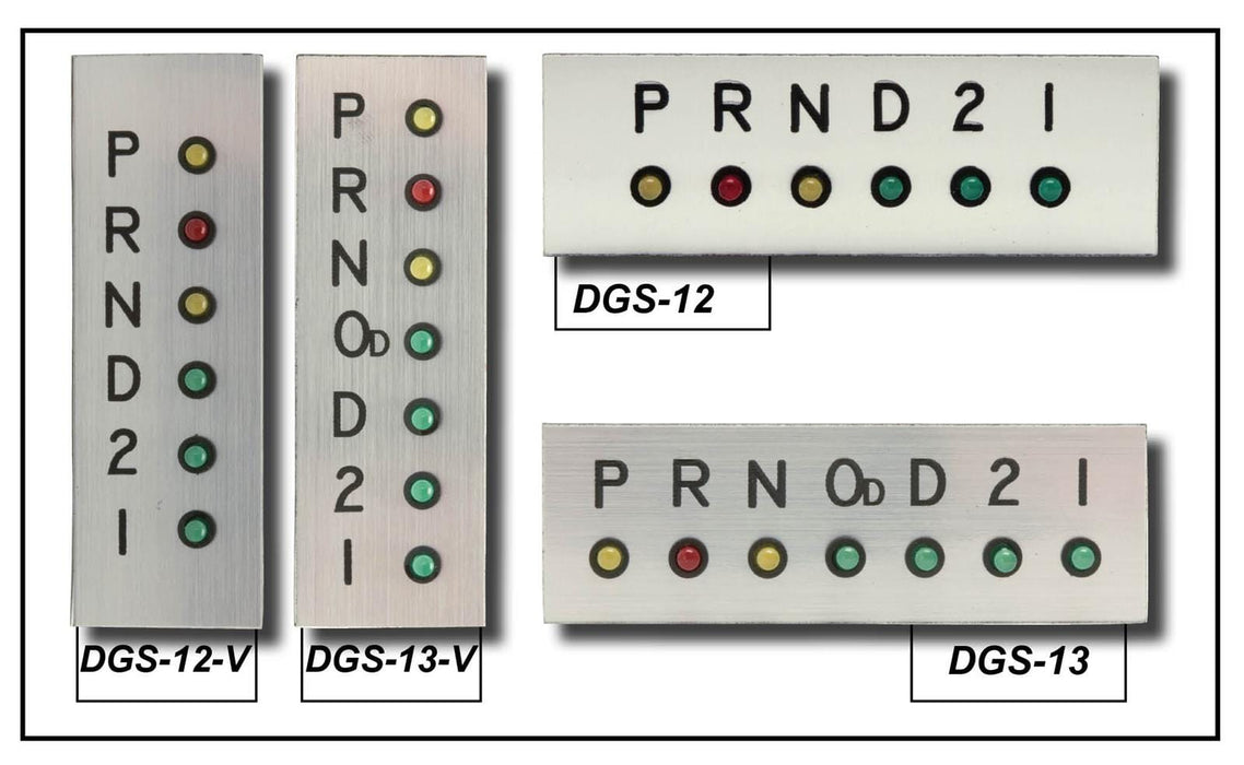 Dakota Digital Dakota Digital LED Gear Position Indicators DGS-12 Autofit