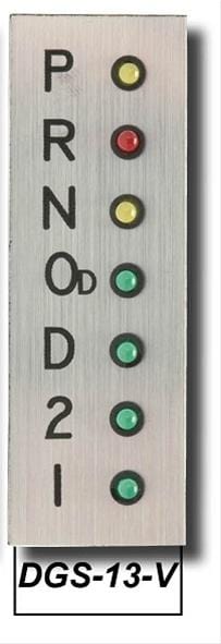 Dakota Digital Dakota Digital LED Gear Position Indicators DGS-13-V Autofit
