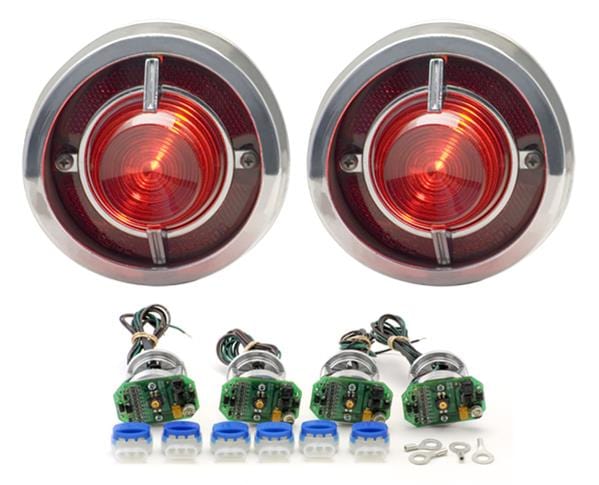 Dakota Digital Dakota Digital LED Replacement Taillight Systems LAT-NR161 Autofit