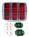 Dakota Digital Dakota Digital LED Replacement Taillight Systems LAT-NR350 Autofit