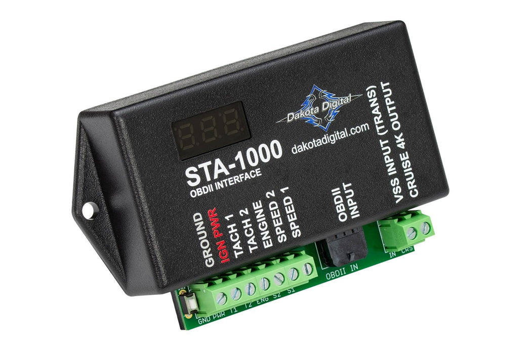 Dakota Digital Dakota Digital OBD II Tachometer/Speedometer Interfaces STA-1000 Autofit