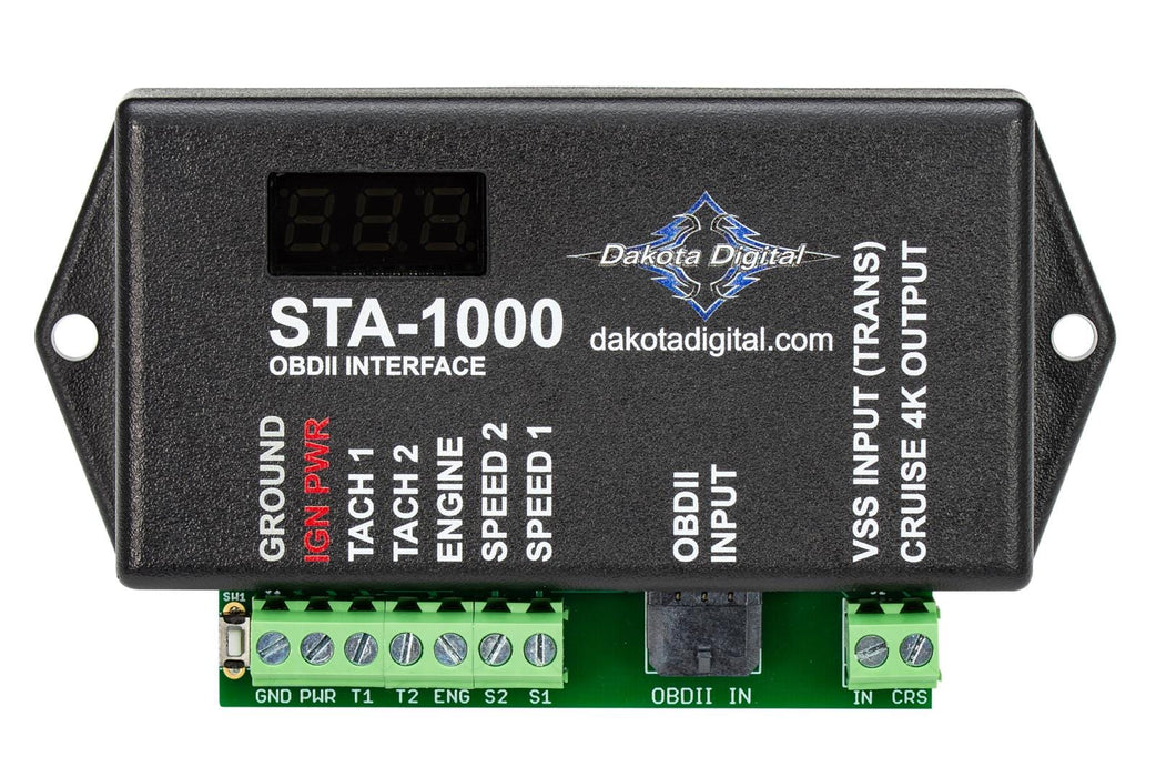 Dakota Digital Dakota Digital OBD II Tachometer/Speedometer Interfaces STA-1000 Autofit