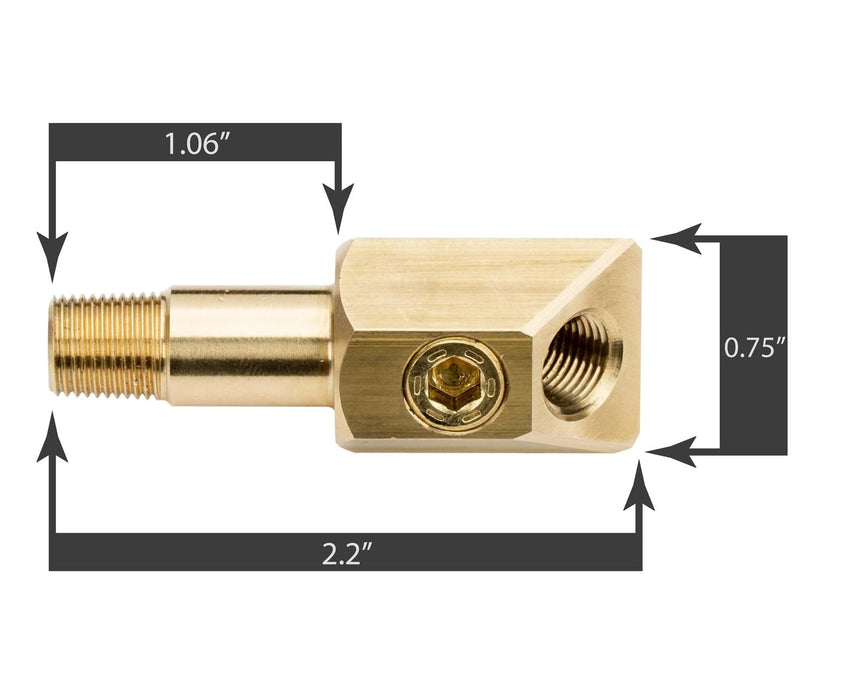 Dakota Digital Dakota Digital Oil Pressure Adapters 130070 Autofit