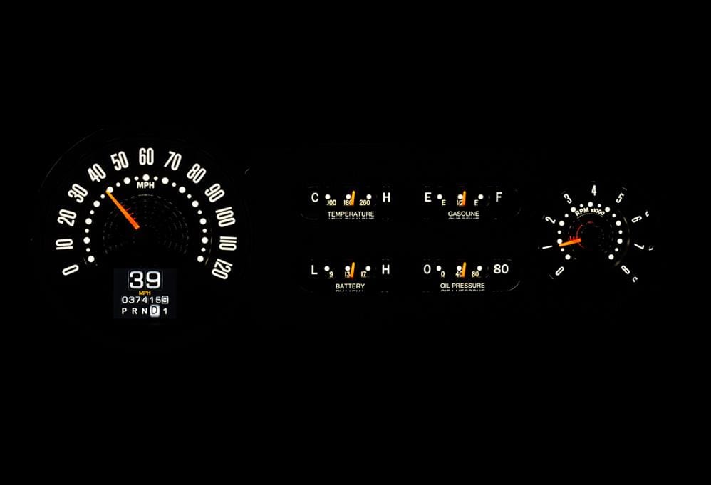 Dakota Digital Dakota Digital RTX Direct-Fit Gauge Kits MTX-53C Autofit