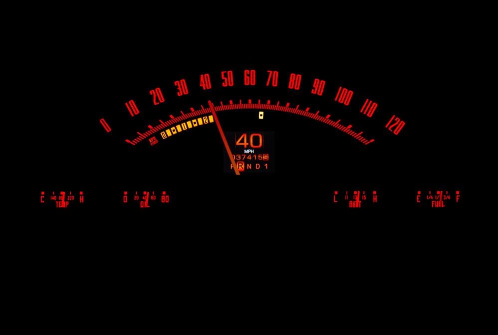 Dakota Digital Dakota Digital RTX Direct-Fit Gauge Kits RTX-56F-PU-X Autofit