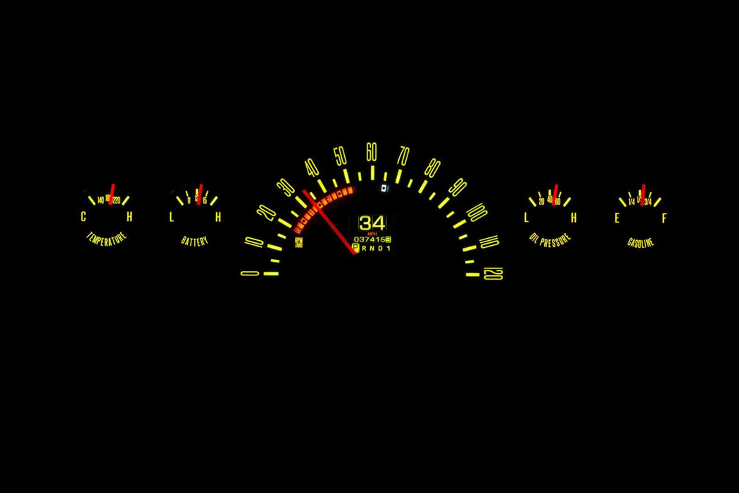 Dakota Digital Dakota Digital RTX Direct-Fit Gauge Kits RTX-60C-PU-X Autofit
