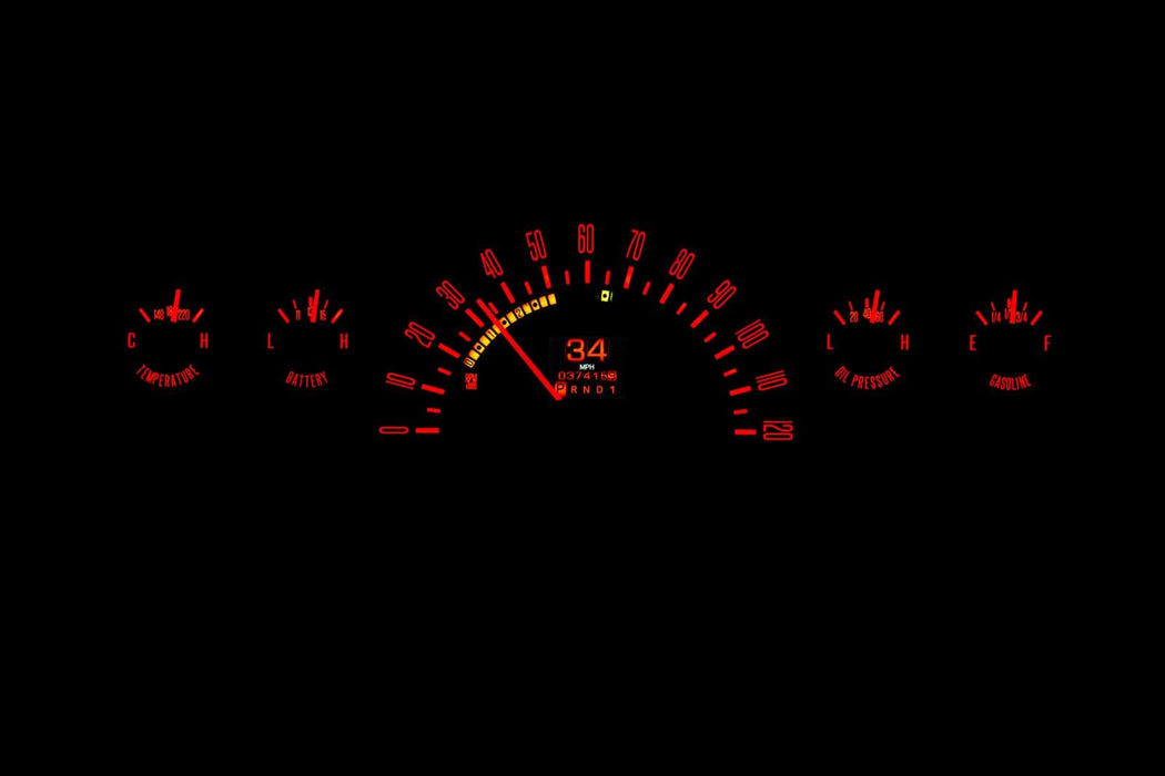 Dakota Digital Dakota Digital RTX Direct-Fit Gauge Kits RTX-60C-PU-X Autofit