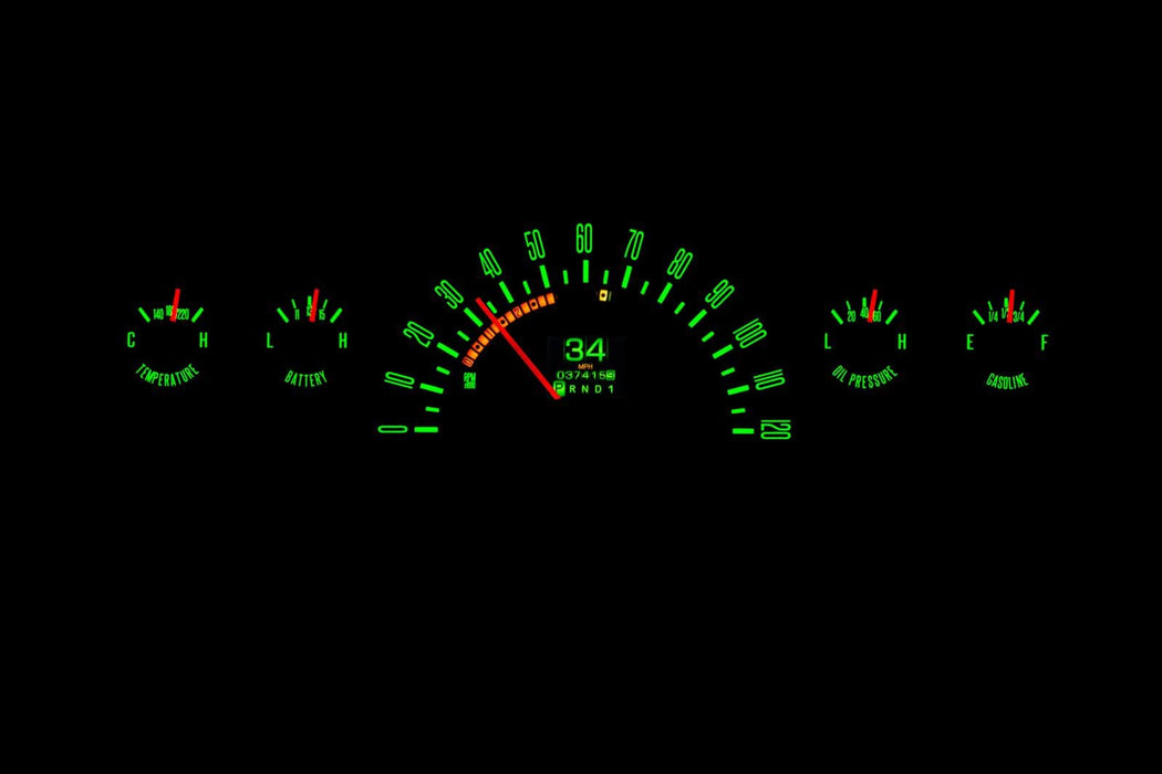Dakota Digital Dakota Digital RTX Direct-Fit Gauge Kits RTX-60C-PU-X Autofit