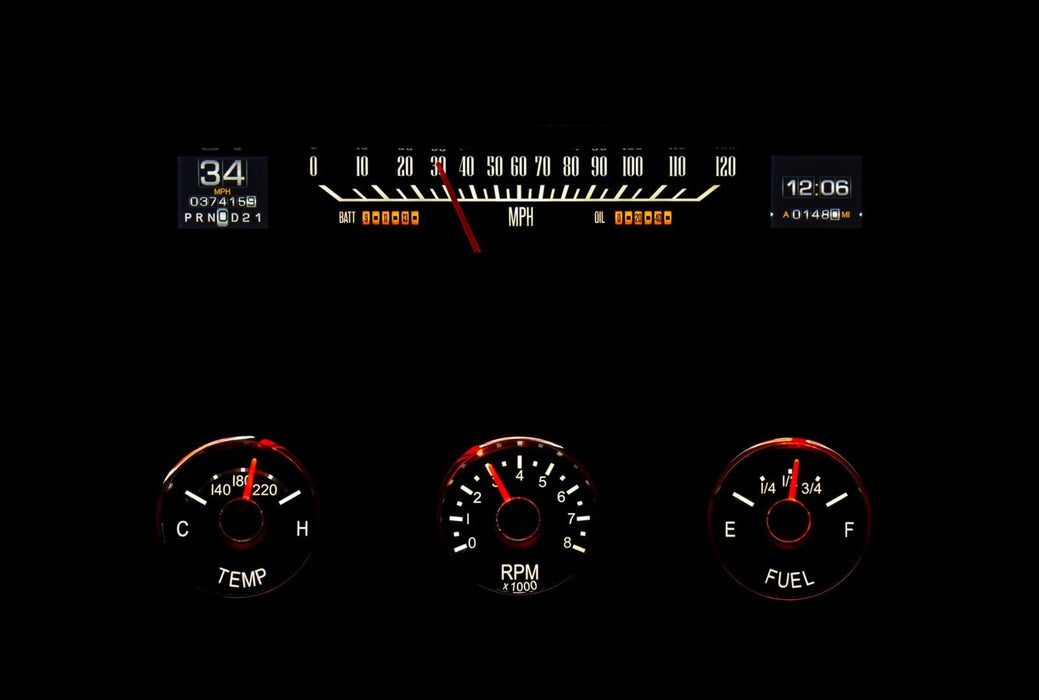Dakota Digital Dakota Digital RTX Direct-Fit Gauge Kits RTX-61C-IMP-X Autofit