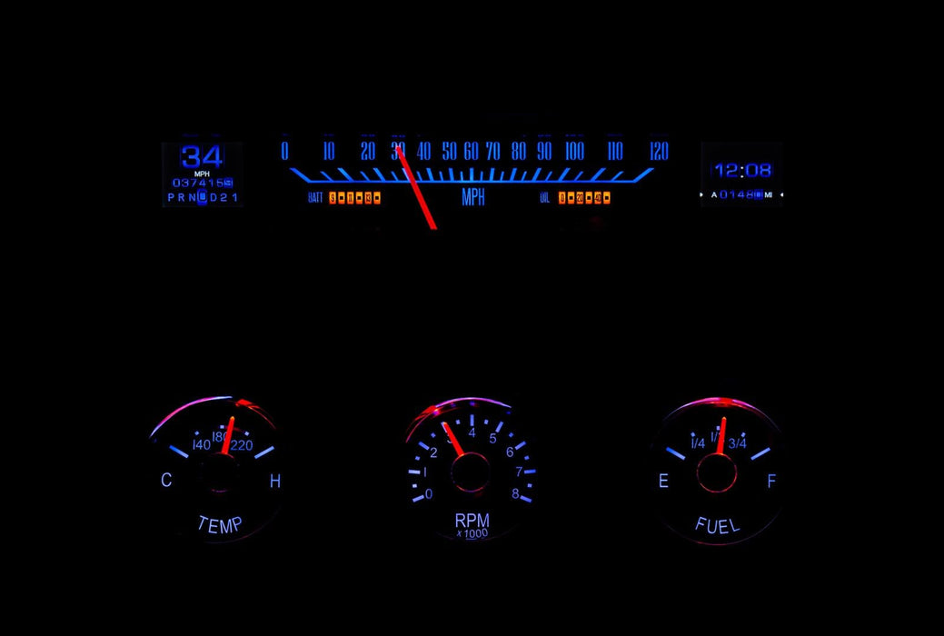Dakota Digital Dakota Digital RTX Direct-Fit Gauge Kits RTX-61C-IMP-X Autofit