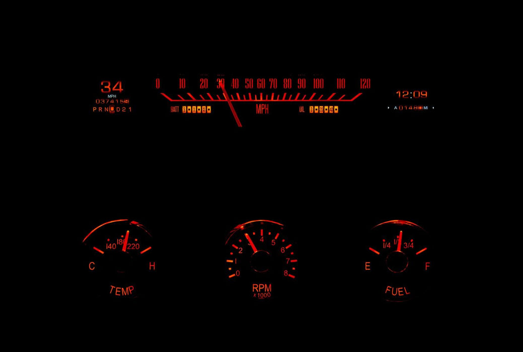 Dakota Digital Dakota Digital RTX Direct-Fit Gauge Kits RTX-61C-IMP-X Autofit