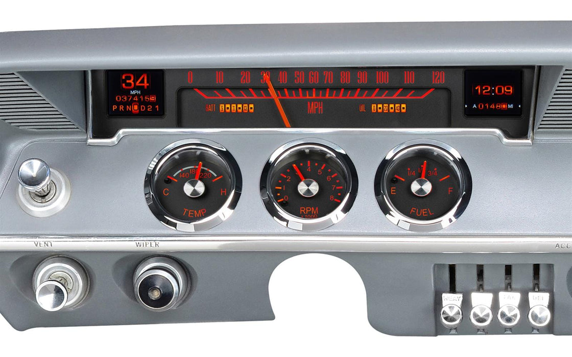 Dakota Digital Dakota Digital RTX Direct-Fit Gauge Kits RTX-61C-IMP-X Autofit