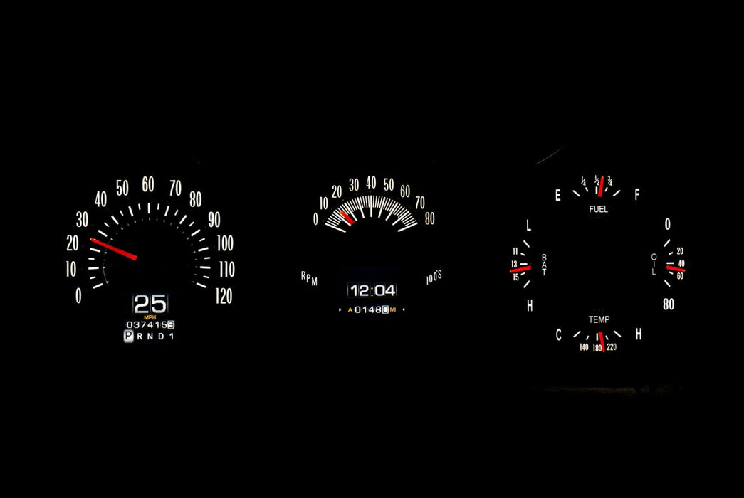 Dakota Digital Dakota Digital RTX Direct-Fit Gauge Kits RTX-64C-CVL-X Autofit