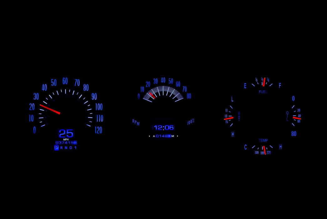 Dakota Digital Dakota Digital RTX Direct-Fit Gauge Kits RTX-64C-CVL-X Autofit
