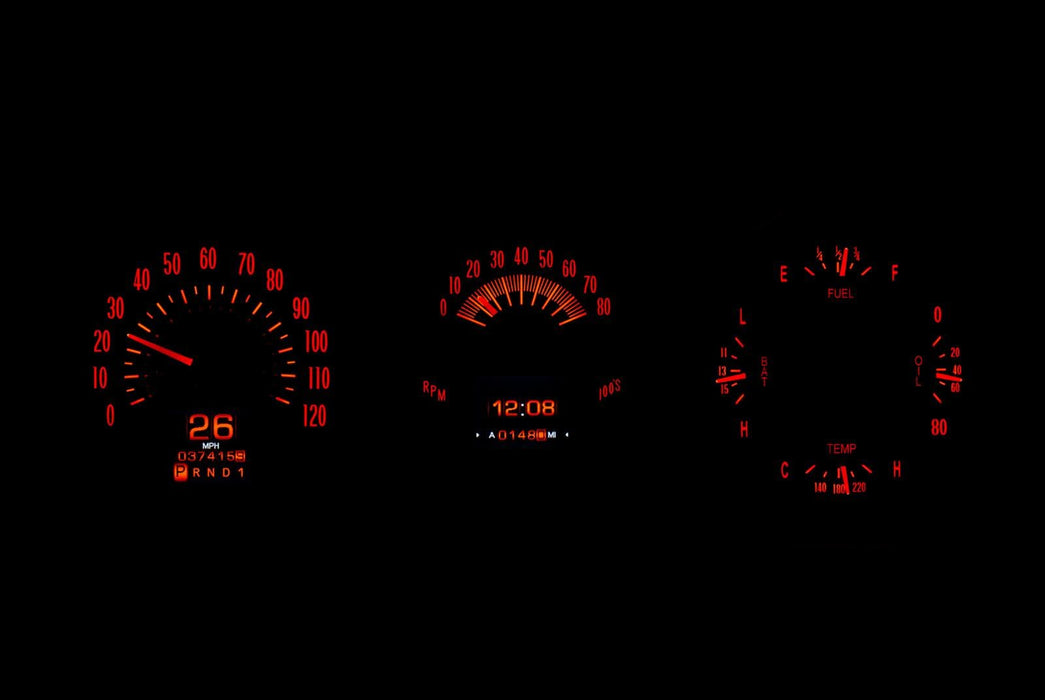 Dakota Digital Dakota Digital RTX Direct-Fit Gauge Kits RTX-64C-CVL-X Autofit
