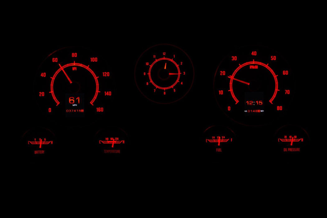 Dakota Digital Dakota Digital RTX Direct-Fit Gauge Kits RTX-67C-PU-X Autofit