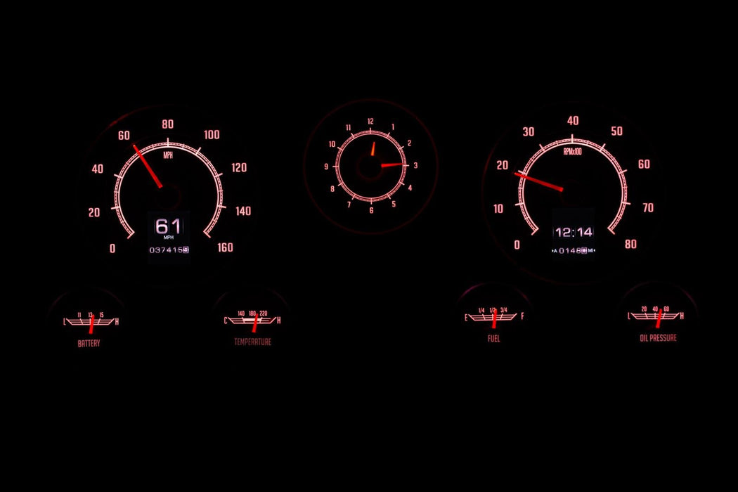Dakota Digital Dakota Digital RTX Direct-Fit Gauge Kits RTX-67C-PU-X Autofit