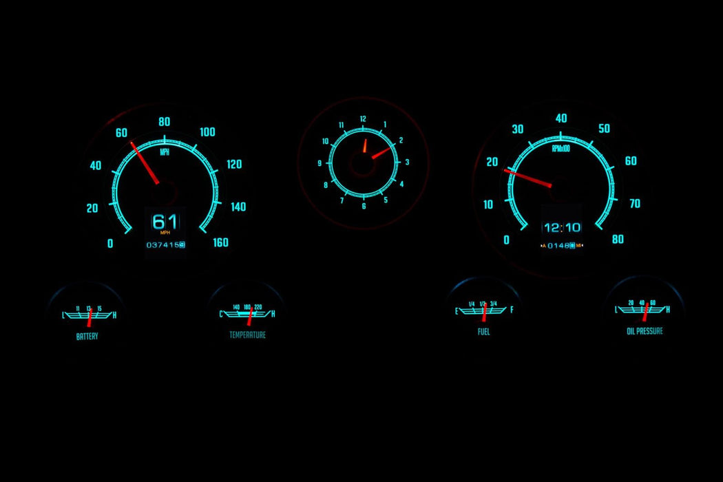 Dakota Digital Dakota Digital RTX Direct-Fit Gauge Kits RTX-67C-PU-X Autofit