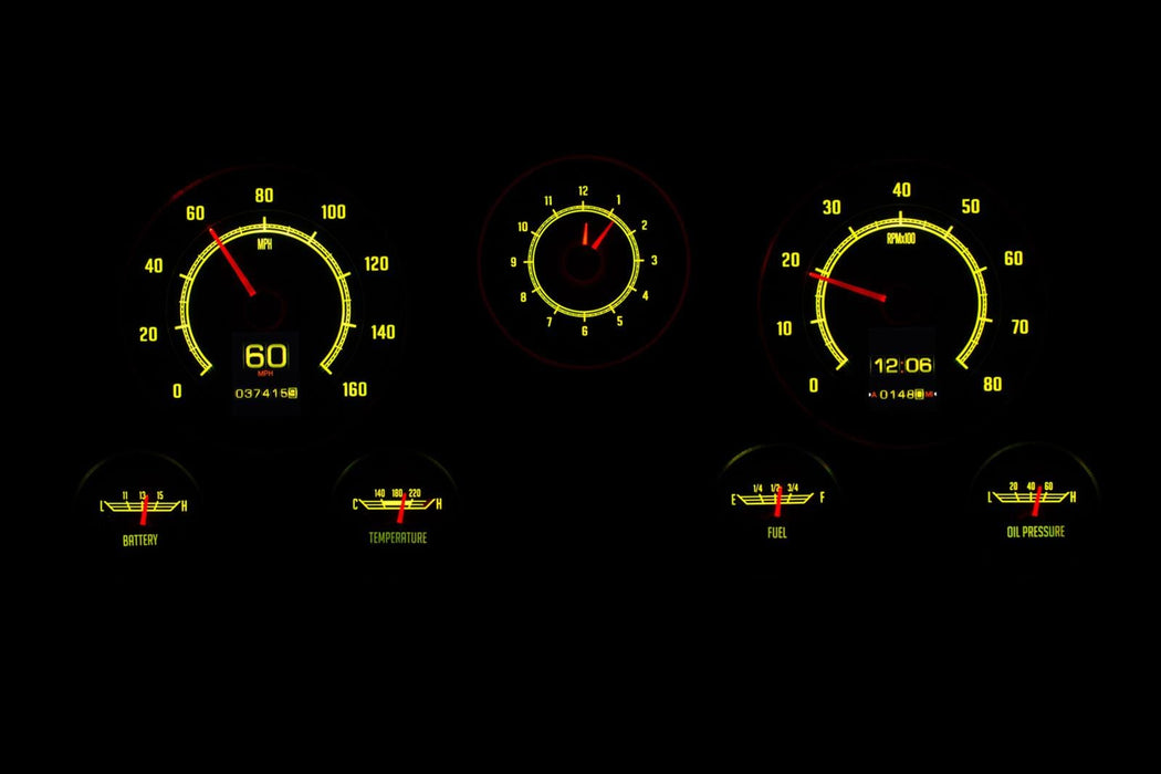 Dakota Digital Dakota Digital RTX Direct-Fit Gauge Kits RTX-67C-PU-X Autofit