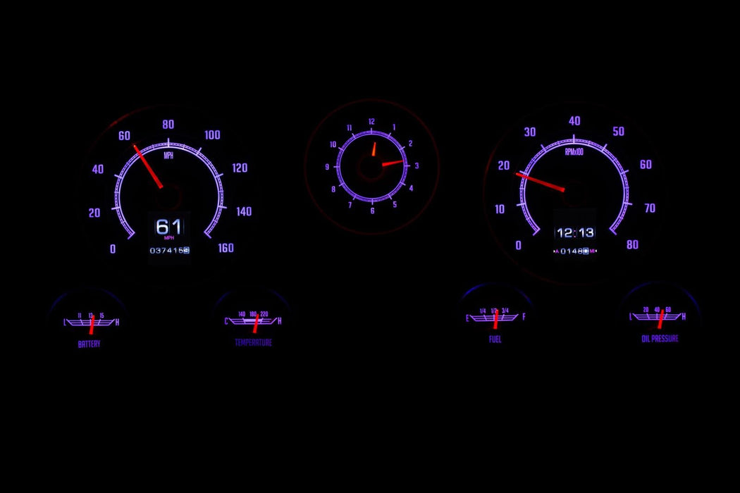 Dakota Digital Dakota Digital RTX Direct-Fit Gauge Kits RTX-67C-PU-X Autofit