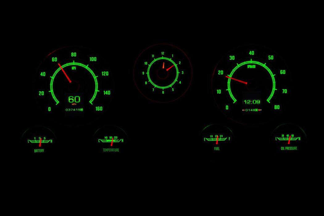 Dakota Digital Dakota Digital RTX Direct-Fit Gauge Kits RTX-67C-PU-X Autofit