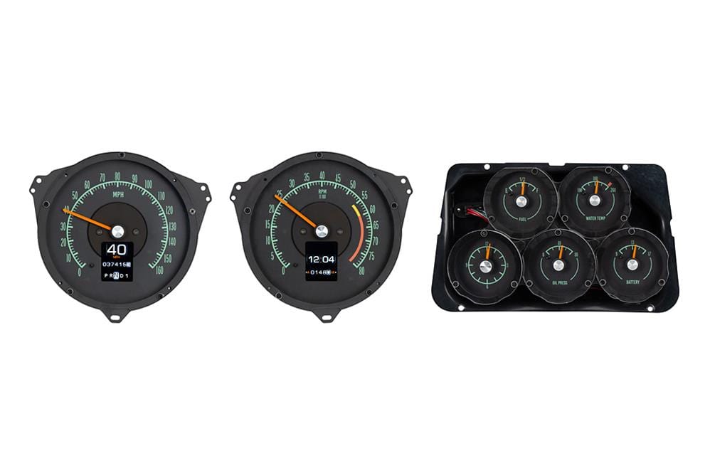 Dakota Digital Dakota Digital RTX Direct-Fit Gauge Kits RTX-68C-VET-X Autofit