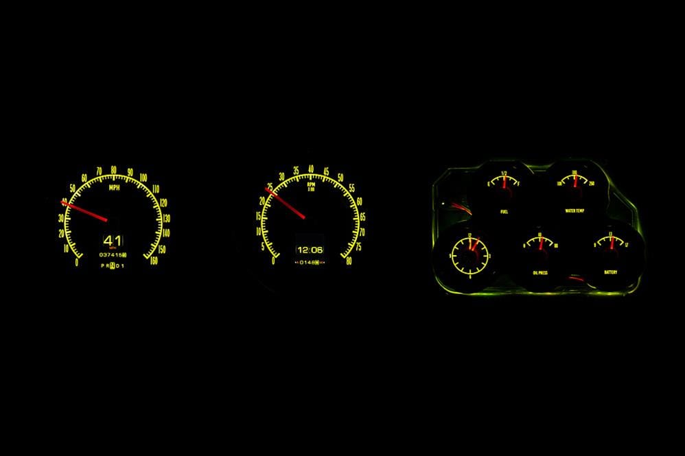 Dakota Digital Dakota Digital RTX Direct-Fit Gauge Kits RTX-68C-VET-X Autofit