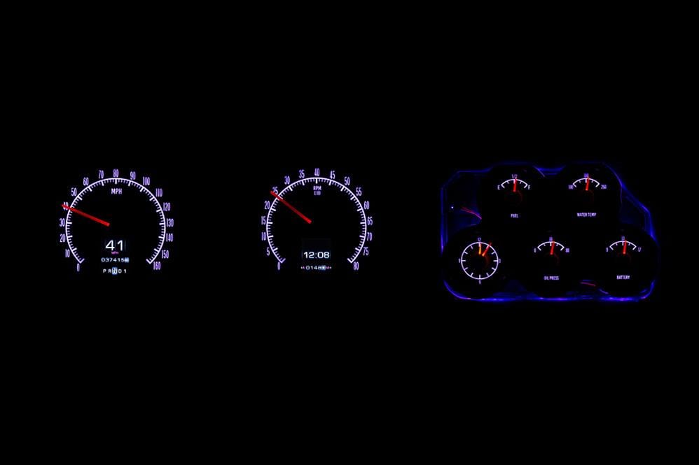 Dakota Digital Dakota Digital RTX Direct-Fit Gauge Kits RTX-68C-VET-X Autofit
