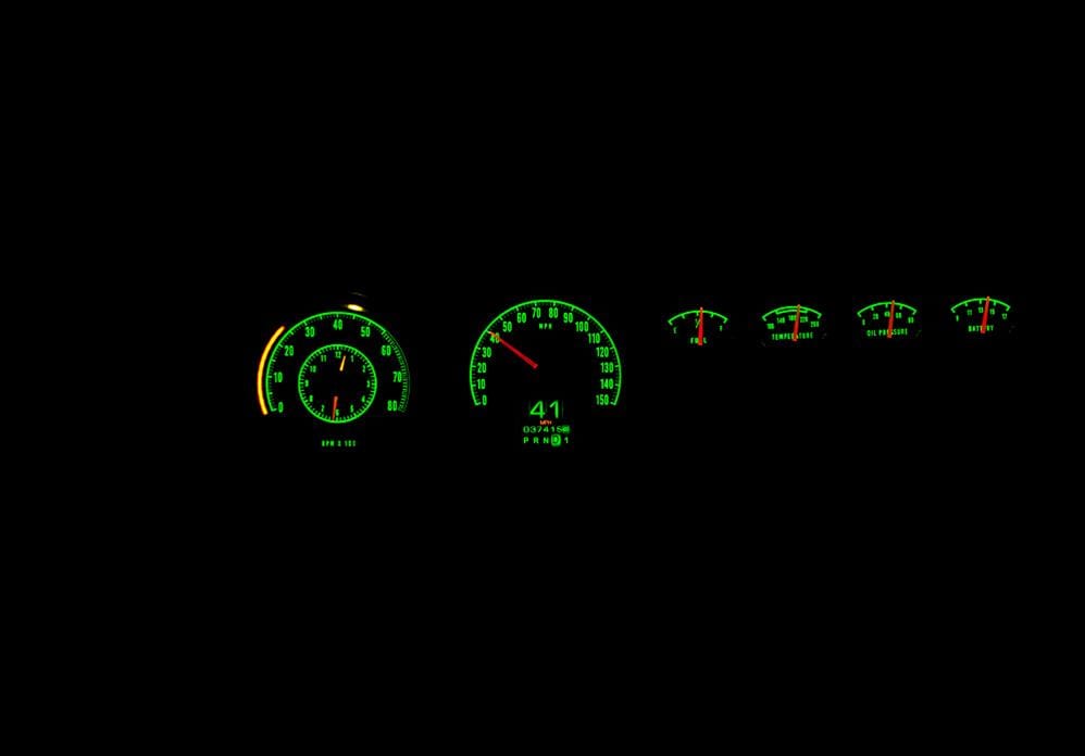 Dakota Digital Dakota Digital RTX Direct-Fit Gauge Kits RTX-68D-CHG-X Autofit